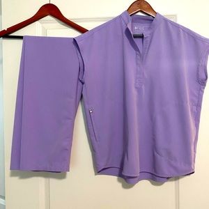 Figs scrub set in Lavender mist 💜